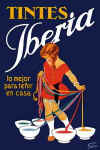 Inolvidable publicidad de Tintes Iberia , creada en 1930 por LUIS GARCA FALGS