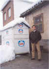   Enero 1999 - Restos de la nevada del 31.12.98. Recordando a Marina  y su "casita de helaos"  