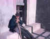    Feb. 1982  - El to Aniceto a la puerta del bar de la Esperanza   